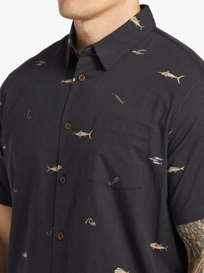 Shirts and Polos Men Quiksilver Waterman Big Pond Woven Shirt Big Pond Tarmac Shirts and Polos Men Quiksilver Waterman Big Pond Woven Shirt Big Pond Tarmac