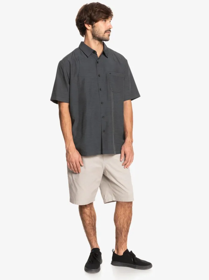 Shirts and Polos Men Quiksilver Waterman Centinela Premium AntiWrinkle Shirt Black Centinella Shirts and Polos Men Quiksilver Waterman Centinela Premium AntiWrinkle Shirt Black Centinella