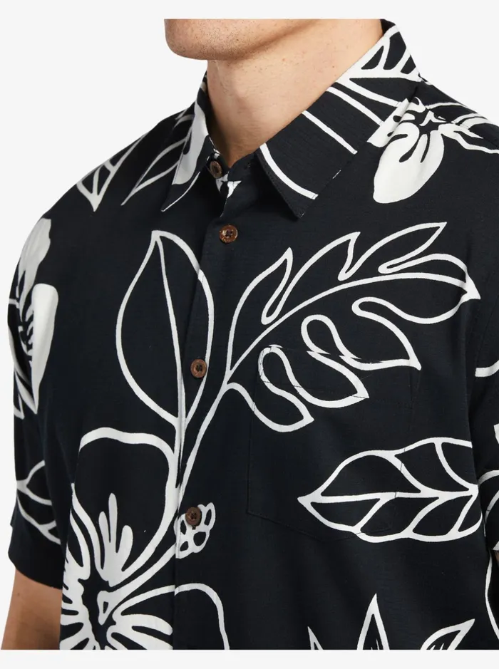 Shirts and Polos Men Quiksilver Waterman Cruise Town Woven Shirt Black Cruise Town Shirts and Polos Men Quiksilver Waterman Cruise Town Woven Shirt Black Cruise Town