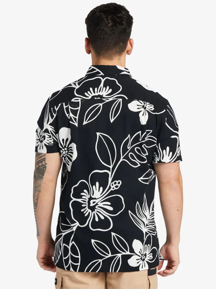 Shirts and Polos Men Quiksilver Waterman Cruise Town Woven Shirt Black Cruise Town Shirts and Polos Men Quiksilver Waterman Cruise Town Woven Shirt Black Cruise Town