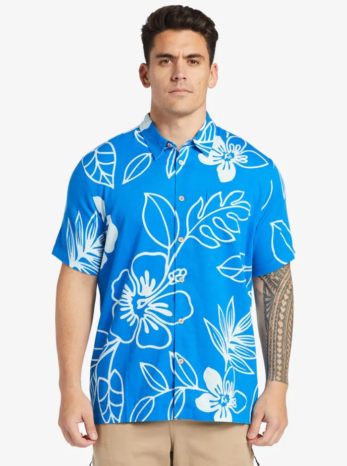 Shirts and Polos Men Quiksilver Waterman Cruise Town Woven Shirt Directoire Blue Cruise Town Shirts and Polos Men Quiksilver Waterman Cruise Town Woven Shirt Directoire Blue Cruise Town