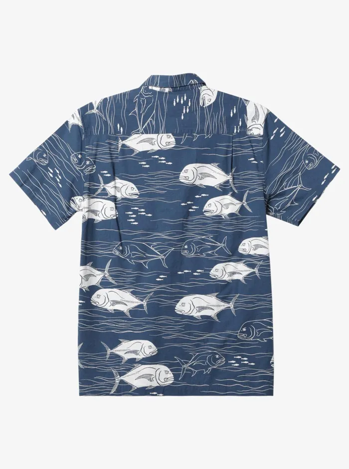 Shirts and Polos Men Quiksilver Waterman Dive Sites Woven Shirt Ensign Blue Dive Sites Shirts and Polos Men Quiksilver Waterman Dive Sites Woven Shirt Ensign Blue Dive Sites