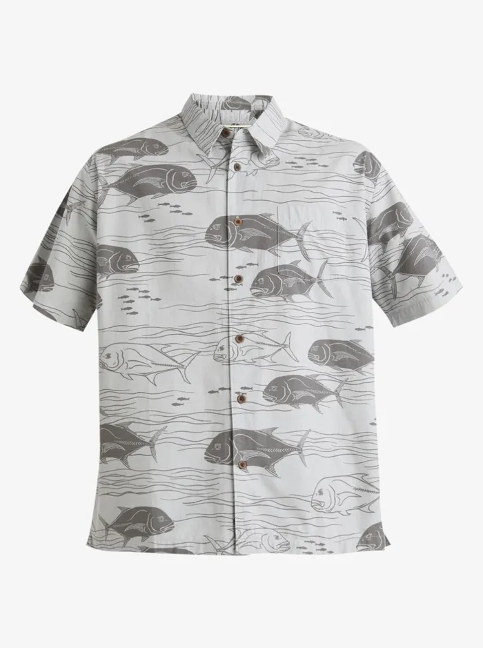 Shirts and Polos Men Quiksilver Waterman Dive Sites Woven Shirt Harbor Mist Dive Sites Shirts and Polos Men Quiksilver Waterman Dive Sites Woven Shirt Harbor Mist Dive Sites