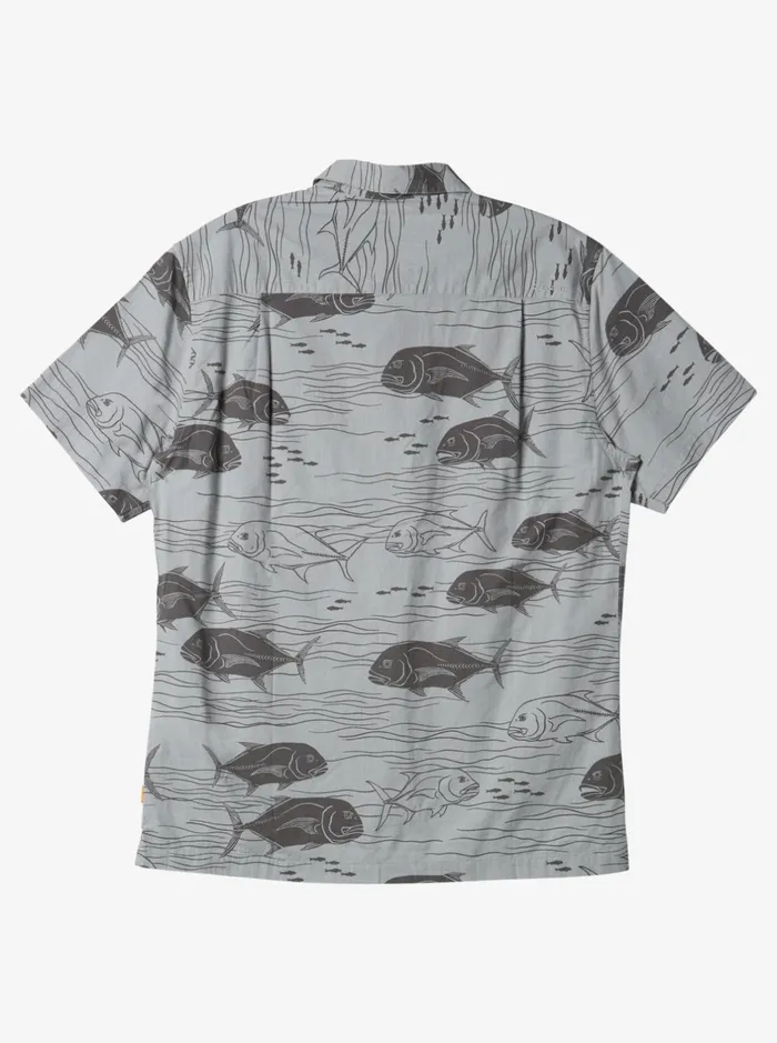 Shirts and Polos Men Quiksilver Waterman Dive Sites Woven Shirt Harbor Mist Dive Sites Shirts and Polos Men Quiksilver Waterman Dive Sites Woven Shirt Harbor Mist Dive Sites