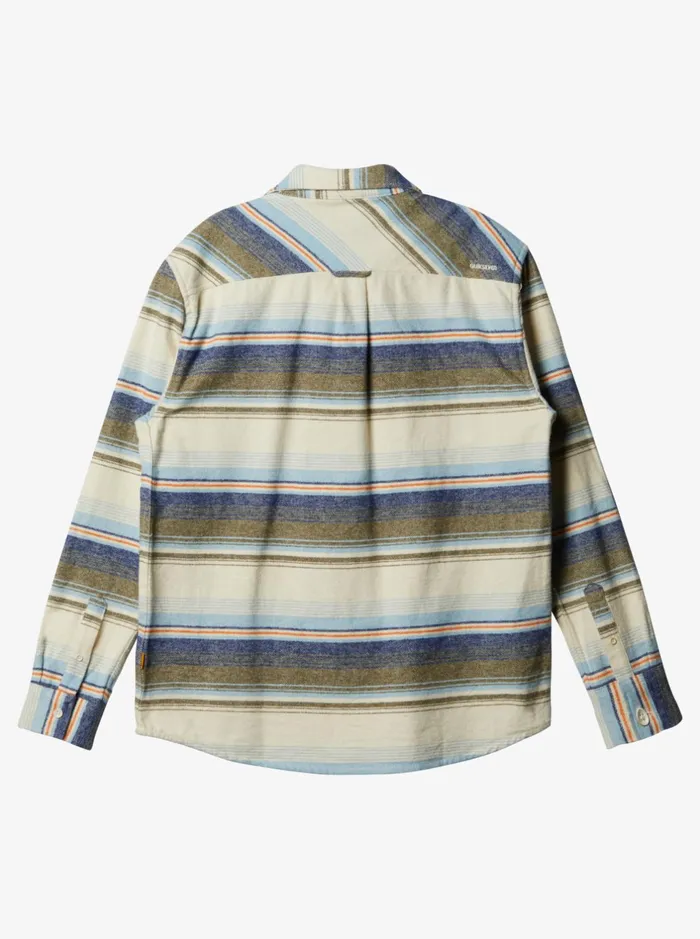 Shirts and Polos Men Quiksilver Waterman Lowest Tide Flannel Long Sleeve Shirt Dusk Blue Lowest Tide Shirts and Polos Men Quiksilver Waterman Lowest Tide Flannel Long Sleeve Shirt Dusk Blue Lowest Tide