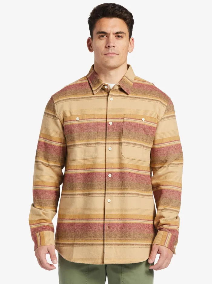 Shirts and Polos Men Quiksilver Waterman Lowest Tide Flannel Long Sleeve Top Inscense Lowest Tide Shirts and Polos Men Quiksilver Waterman Lowest Tide Flannel Long Sleeve Top Inscense Lowest Tide
