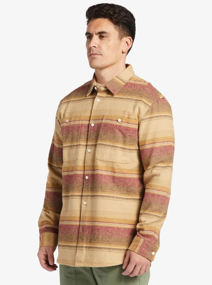 Shirts and Polos Men Quiksilver Waterman Lowest Tide Flannel Long Sleeve Top Inscense Lowest Tide Shirts and Polos Men Quiksilver Waterman Lowest Tide Flannel Long Sleeve Top Inscense Lowest Tide