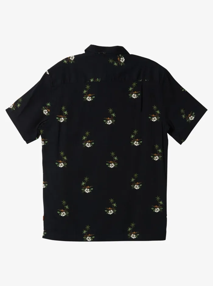 Shirts and Polos Men Quiksilver Waterman Micronesia Woven Shirt Micronesia Dusk Black Shirts and Polos Men Quiksilver Waterman Micronesia Woven Shirt Micronesia Dusk Black