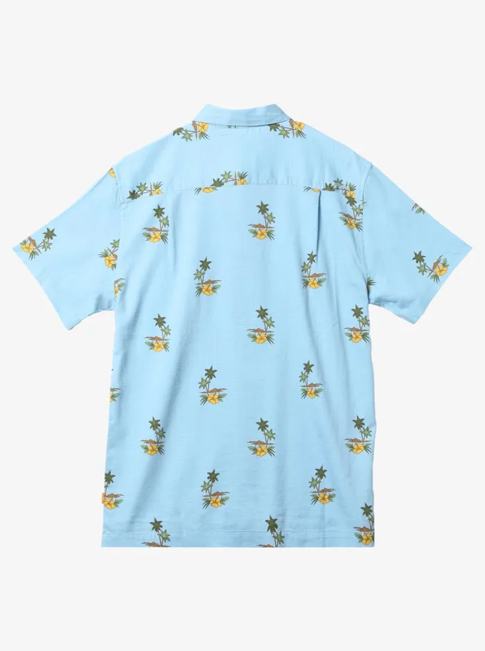 Shirts and Polos Men Quiksilver Waterman Micronesia Woven Shirt Micronesia Dusk Blue Shirts and Polos Men Quiksilver Waterman Micronesia Woven Shirt Micronesia Dusk Blue