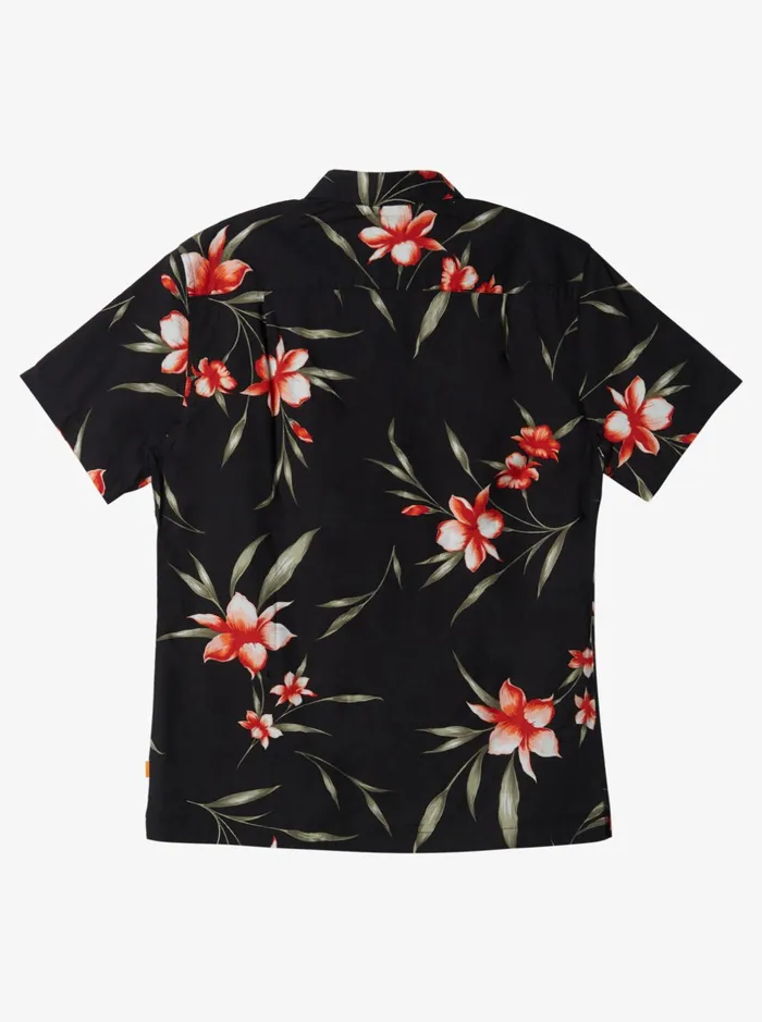 Shirts and Polos Men Quiksilver Waterman Night Bloomer Woven Shirt Black Night Bloomer Shirts and Polos Men Quiksilver Waterman Night Bloomer Woven Shirt Black Night Bloomer