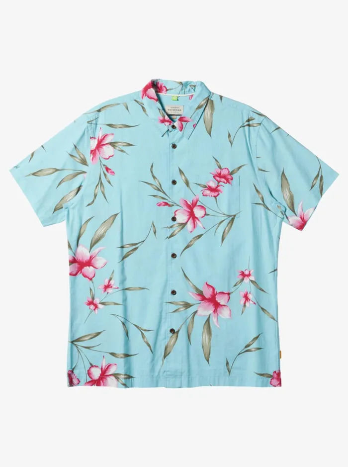 Shirts and Polos Men Quiksilver Waterman Night Bloomer Woven Shirt Gulf Stream Night Bloomer Shirts and Polos Men Quiksilver Waterman Night Bloomer Woven Shirt Gulf Stream Night Bloomer