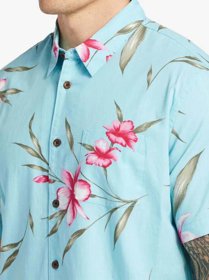 Shirts and Polos Men Quiksilver Waterman Night Bloomer Woven Shirt Gulf Stream Night Bloomer Shirts and Polos Men Quiksilver Waterman Night Bloomer Woven Shirt Gulf Stream Night Bloomer
