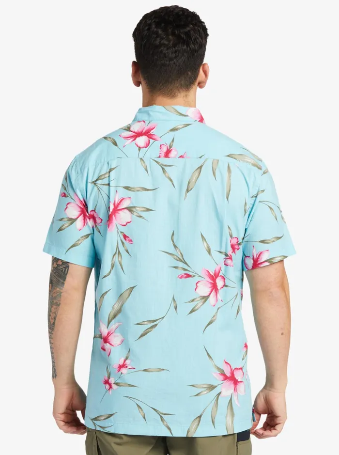 Shirts and Polos Men Quiksilver Waterman Night Bloomer Woven Shirt Gulf Stream Night Bloomer Shirts and Polos Men Quiksilver Waterman Night Bloomer Woven Shirt Gulf Stream Night Bloomer