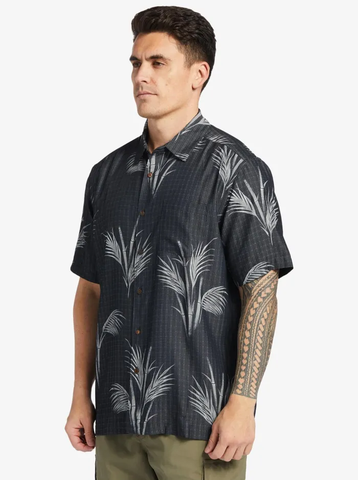 Shirts and Polos Men Quiksilver Waterman Skipped Out Woven Shirt Black Skipped Out Shirts and Polos Men Quiksilver Waterman Skipped Out Woven Shirt Black Skipped Out