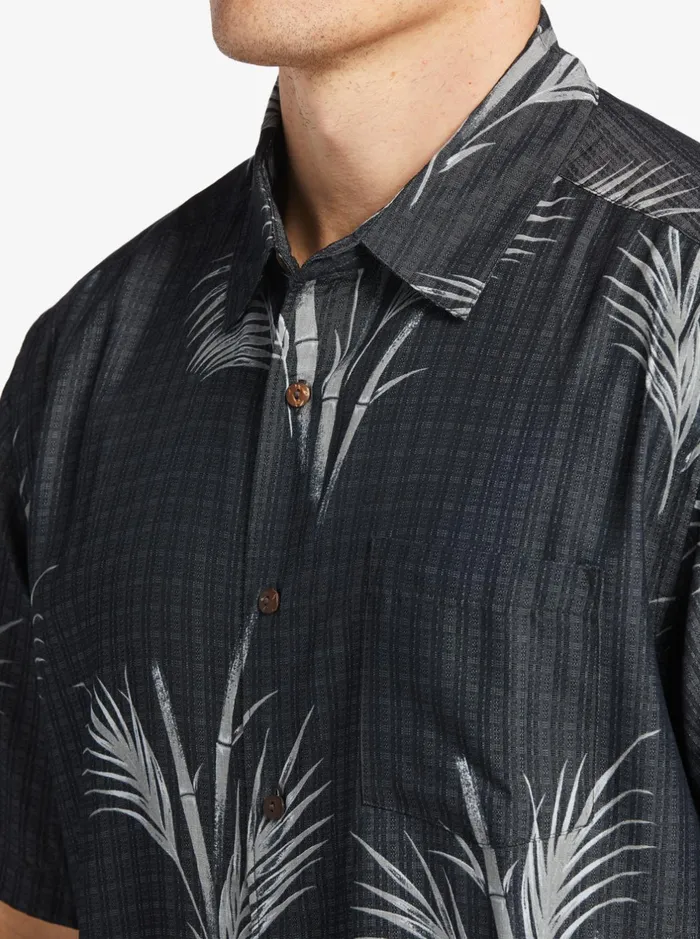 Shirts and Polos Men Quiksilver Waterman Skipped Out Woven Shirt Black Skipped Out Shirts and Polos Men Quiksilver Waterman Skipped Out Woven Shirt Black Skipped Out
