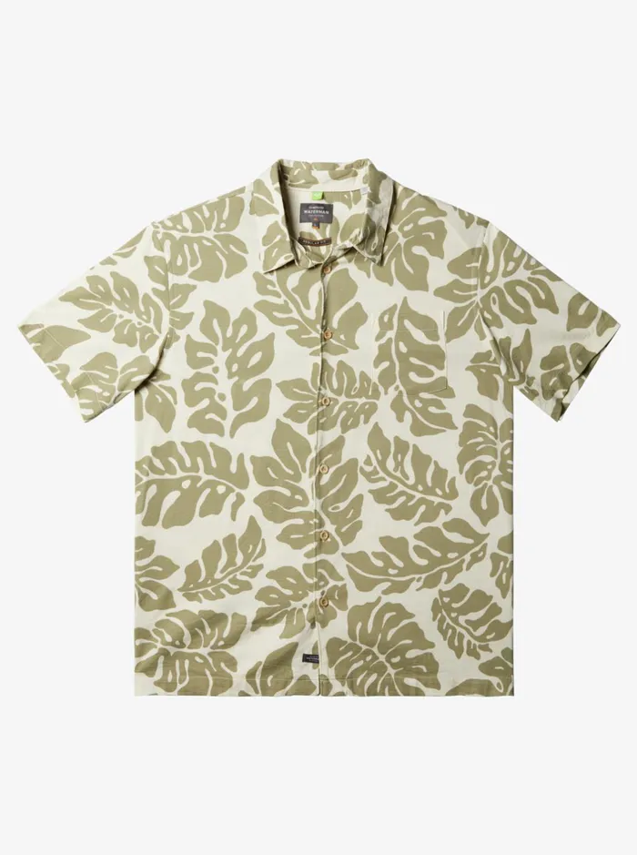 Shirts and Polos Men Quiksilver Waterman Waterfall Rain Short Sleeve Shirt Tea Waterfall Rain Shirts and Polos Men Quiksilver Waterman Waterfall Rain Short Sleeve Shirt Tea Waterfall Rain