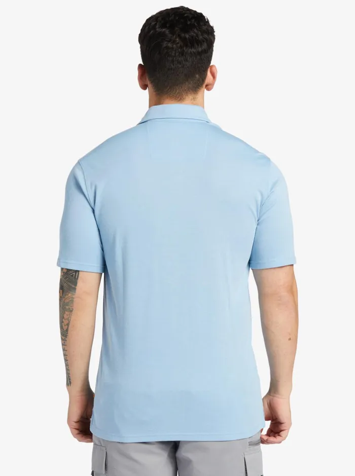 Shirts and Polos Men Quiksilver Waterman Waterman Waterpolo Short Sleeve Polo Shirt Dusk Blue Shirts and Polos Men Quiksilver Waterman Waterman Waterpolo Short Sleeve Polo Shirt Dusk Blue