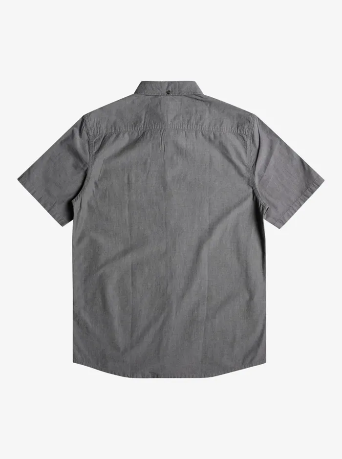 Shirts and Polos Men Quiksilver Winfall Short Sleeve Shirt Black Shirts and Polos Men Quiksilver Winfall Short Sleeve Shirt Black
