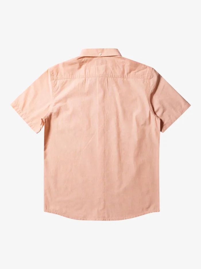 Shirts and Polos Men Quiksilver Winfall Short Sleeve Shirt Copper Tan Shirts and Polos Men Quiksilver Winfall Short Sleeve Shirt Copper Tan