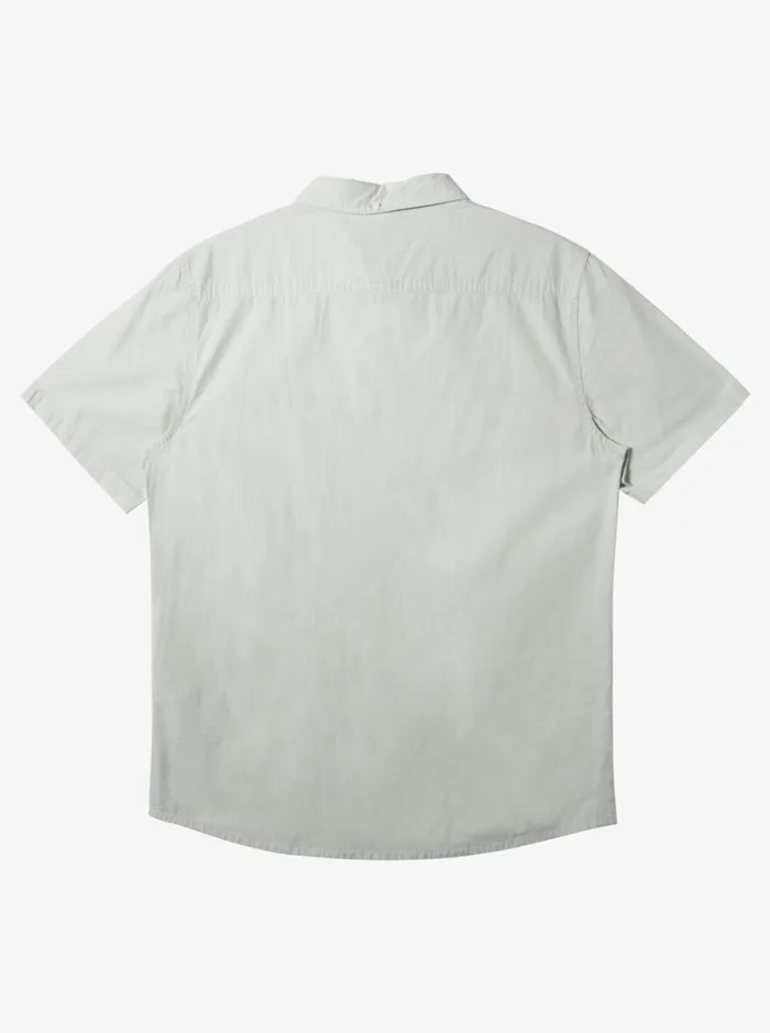 Shirts and Polos Men Quiksilver Winfall Short Sleeve Shirt Iceberg Green Shirts and Polos Men Quiksilver Winfall Short Sleeve Shirt Iceberg Green