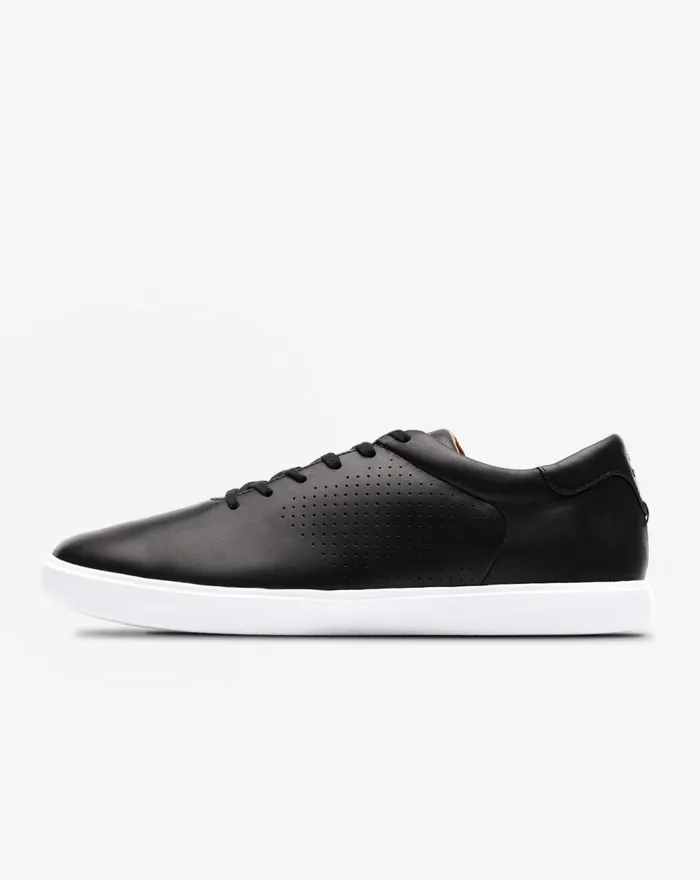 Shoes Lace Up TravisMathew PHENOM LEATHER SHOE Black