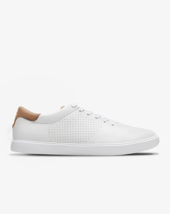 Shoes Lace Up TravisMathew PHENOM LEATHER SHOE White