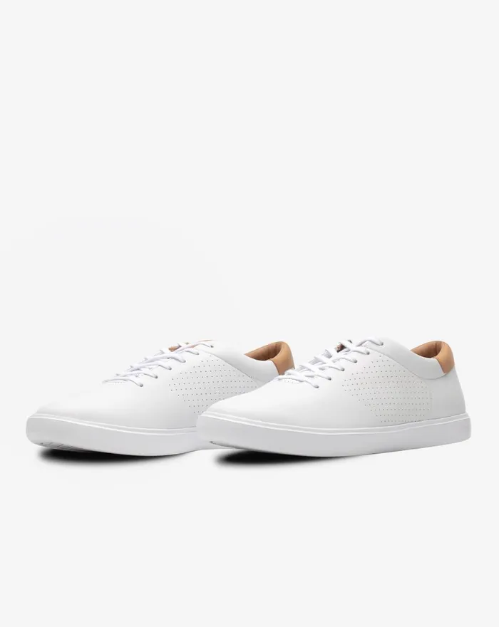 Shoes Lace Up TravisMathew PHENOM LEATHER SHOE White