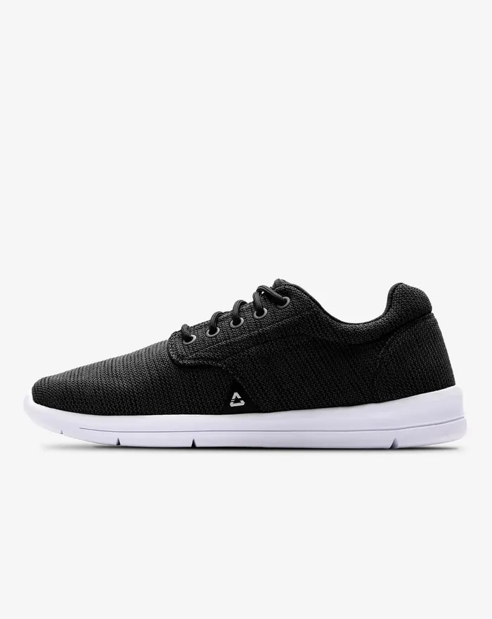 Shoes Lace Up TravisMathew THE DAILY KNIT SHOE Blackwhite