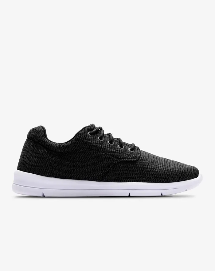 Shoes Lace Up TravisMathew THE DAILY KNIT SHOE Blackwhite