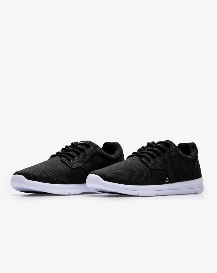 Shoes Lace Up TravisMathew THE DAILY KNIT SHOE Blackwhite