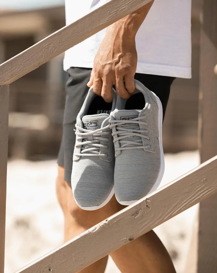 Shoes Lace Up TravisMathew THE DAILY KNIT SHOE Sleetquiet Shade