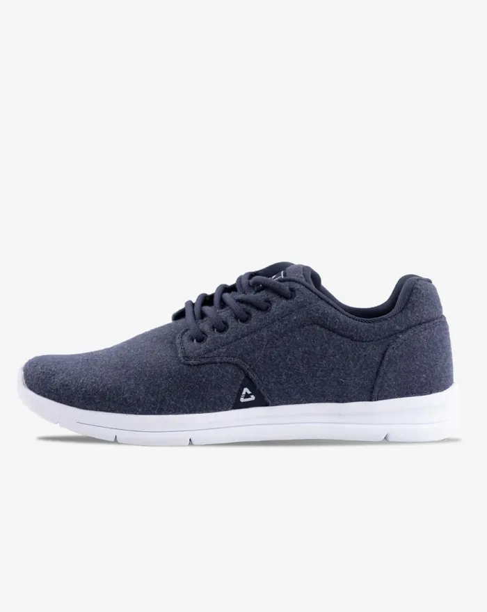 Shoes Lace Up TravisMathew THE DAILY WOOL SHOE Heather Blue