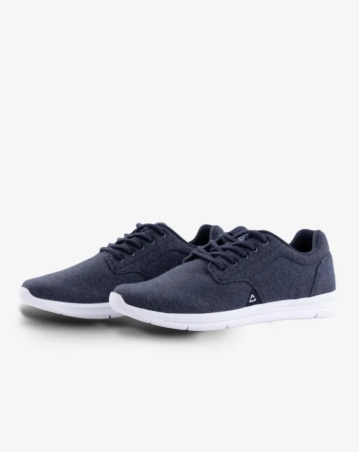 Shoes Lace Up TravisMathew THE DAILY WOOL SHOE Heather Blue