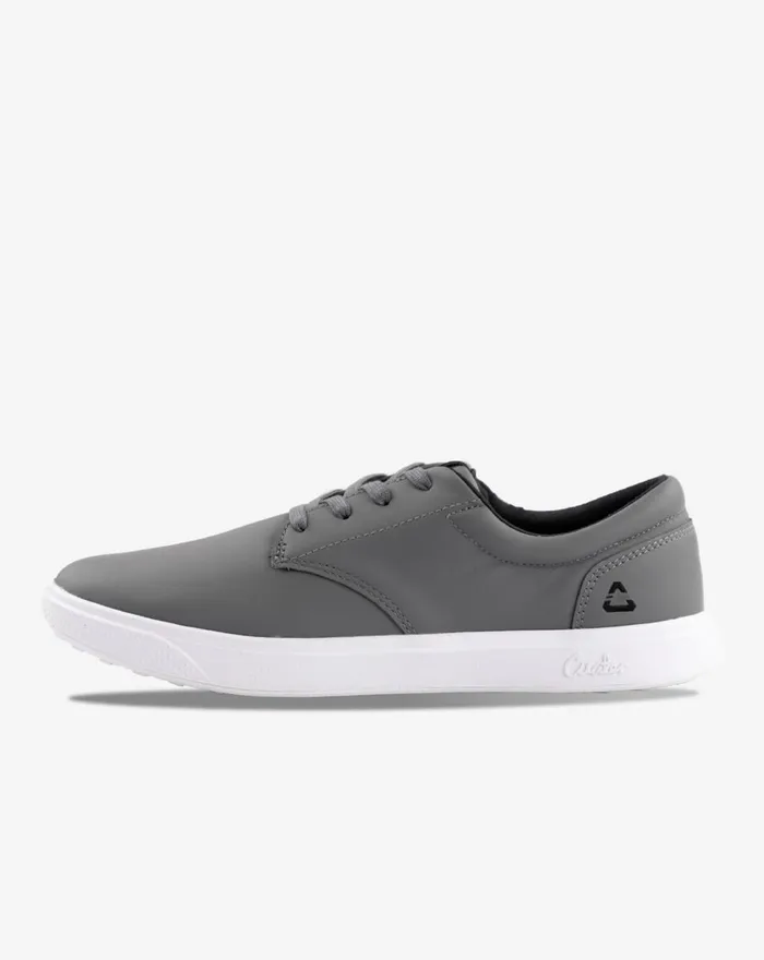 Shoes Lace Up TravisMathew THE WILDCARD LEATHER SPIKELESS GOLF SHOE Quiet Shade