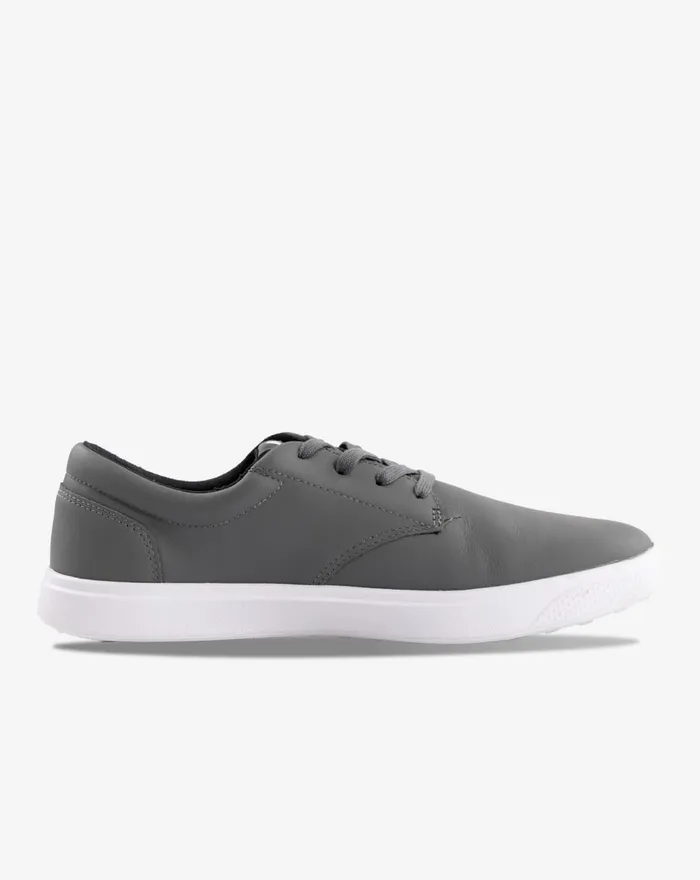Shoes Lace Up TravisMathew THE WILDCARD LEATHER SPIKELESS GOLF SHOE Quiet Shade