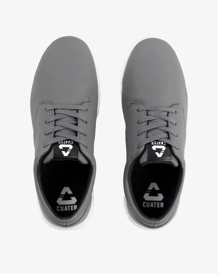 Shoes Lace Up TravisMathew THE WILDCARD LEATHER SPIKELESS GOLF SHOE Quiet Shade