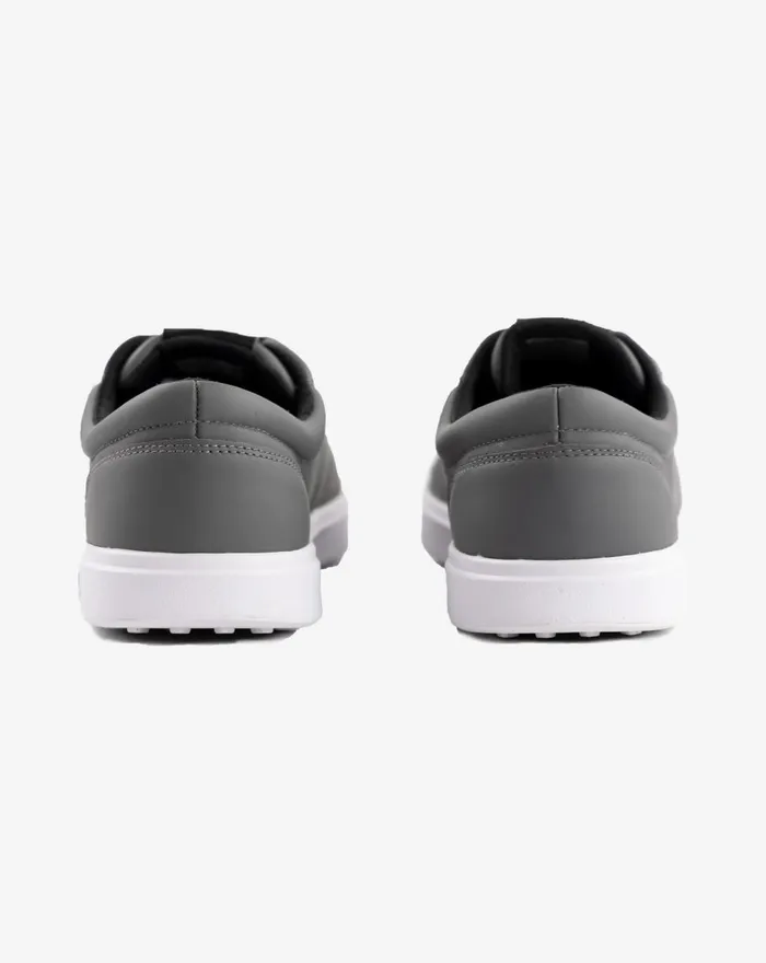 Shoes Lace Up TravisMathew THE WILDCARD LEATHER SPIKELESS GOLF SHOE Quiet Shade
