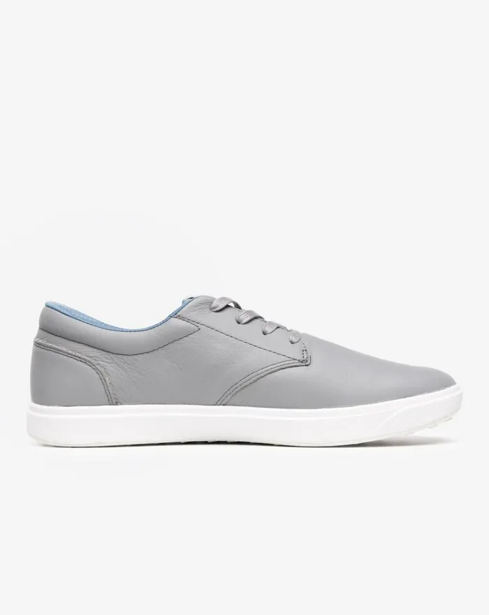 Shoes Lace Up TravisMathew THE WILDCARD LEATHER SPIKELESS GOLF SHOE Sleetcopen