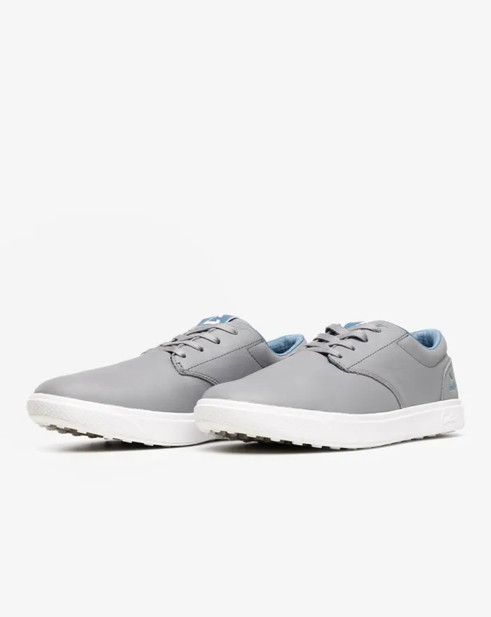 Shoes Lace Up TravisMathew THE WILDCARD LEATHER SPIKELESS GOLF SHOE Sleetcopen