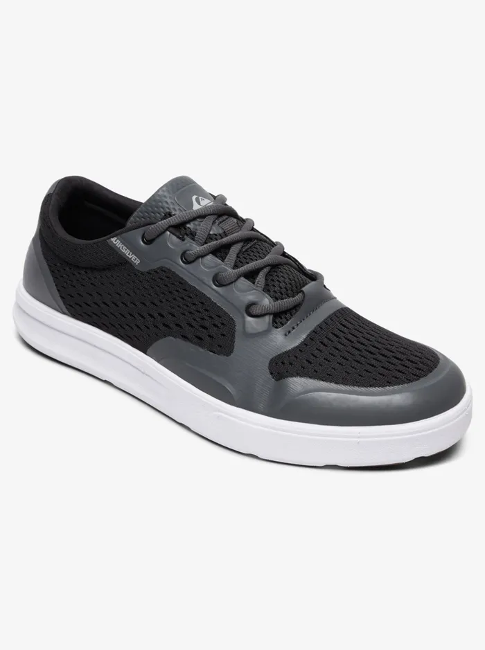 Shoes Men Quiksilver Amphibian Plus Shoes Blackgreywhite