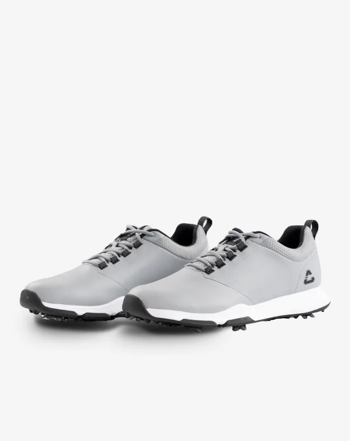 Shoes Spiked TravisMathew THE RINGER SPIKED GOLF SHOE Light Grey