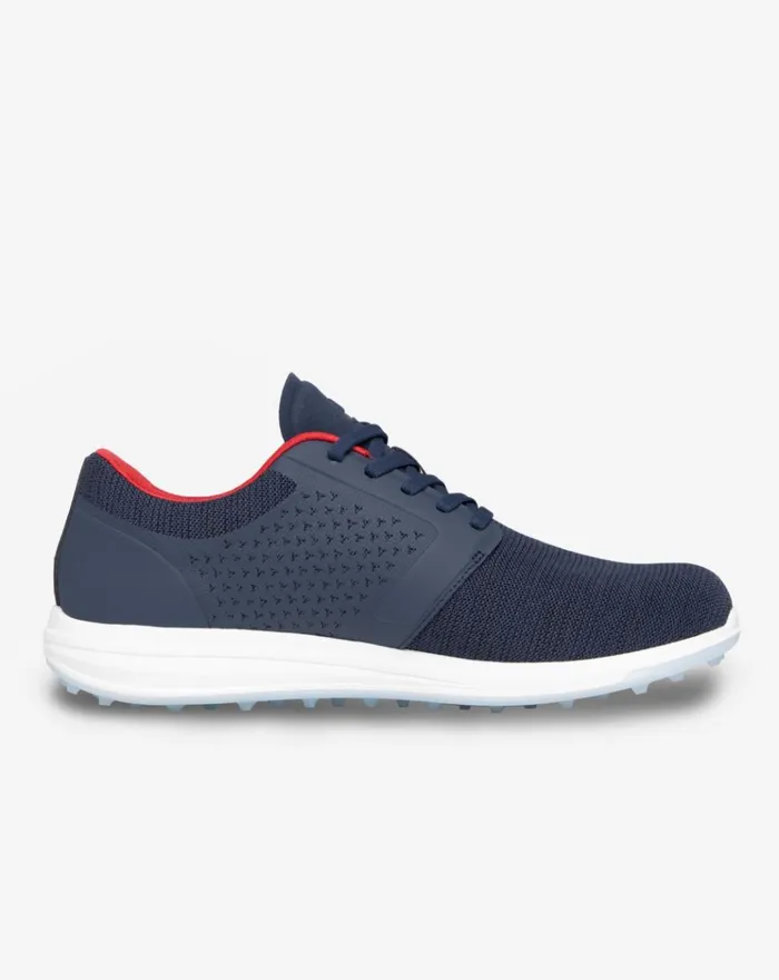 Shoes Spikeless TravisMathew THE MONEYMAKER SPIKELESS GOLF SHOE Navyred