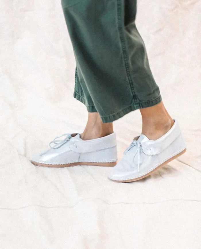 Shoes Women039s The Great The Canyon Moccasin Silver Dust
