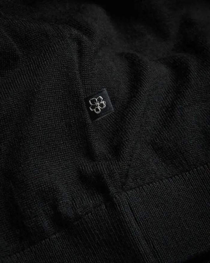 Short Sleeve Knitted TShirt Black Men Ted Baker Clothing Short Sleeve Knitted TShirt Black Men Ted Baker Clothing