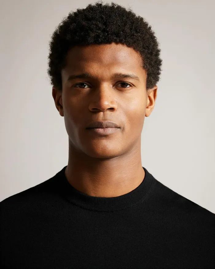 Short Sleeve Knitted TShirt Black Men Ted Baker Clothing Short Sleeve Knitted TShirt Black Men Ted Baker Clothing