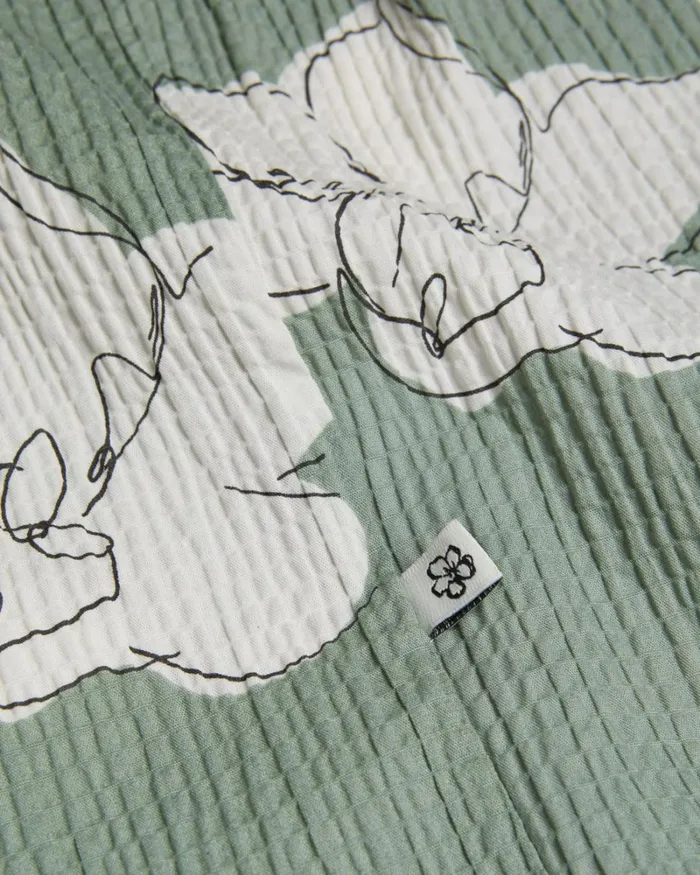 Short Sleeve Large Floral Print Shirt Light Green Men Ted Baker Clothing Short Sleeve Large Floral Print Shirt Light Green Men Ted Baker Clothing
