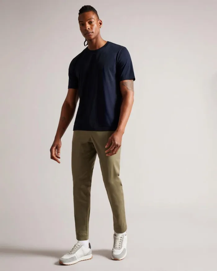 Short Sleeve Regular Fit Plain Tshirt Navy Men Ted Baker Clothing Short Sleeve Regular Fit Plain Tshirt Navy Men Ted Baker Clothing