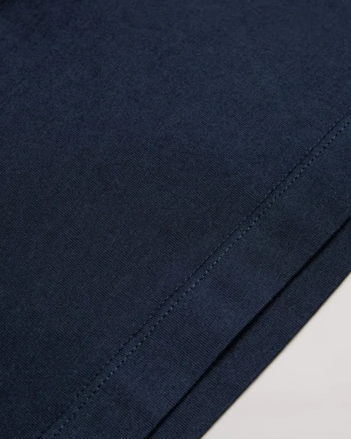Short Sleeve Regular Fit Plain Tshirt Navy Men Ted Baker Clothing Short Sleeve Regular Fit Plain Tshirt Navy Men Ted Baker Clothing