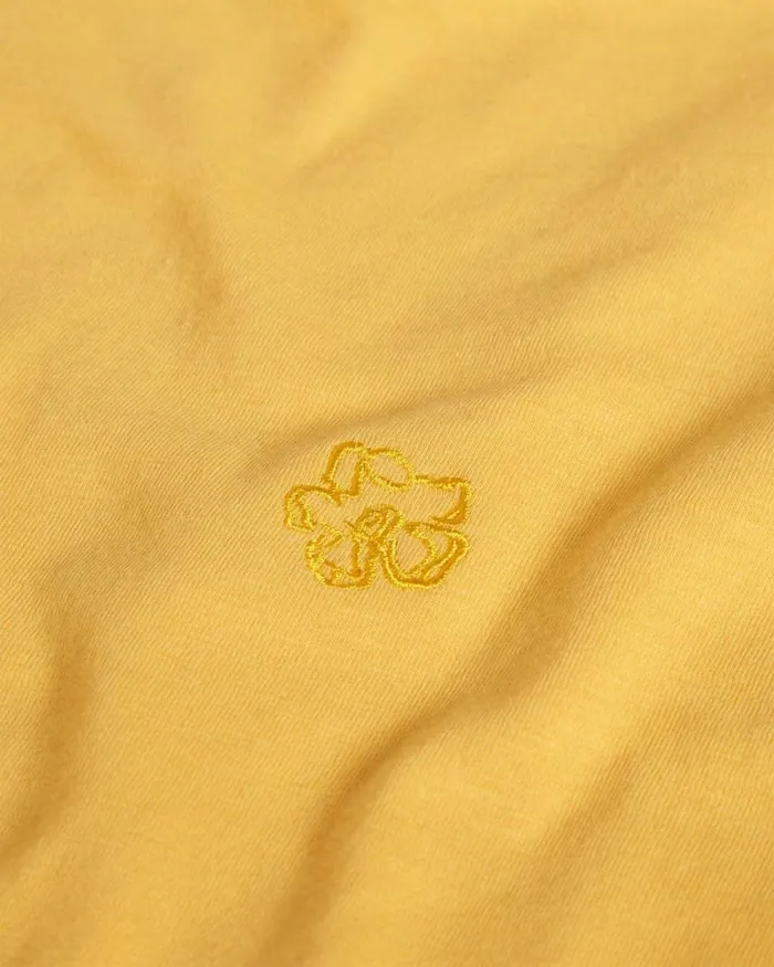 Short Sleeve T Shirt Medium Yellow Men Ted Baker Clothing