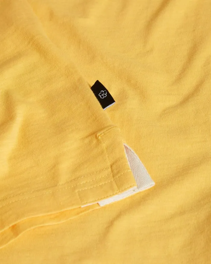 Short Sleeve T Shirt Medium Yellow Men Ted Baker Clothing Short Sleeve T Shirt Medium Yellow Men Ted Baker Clothing